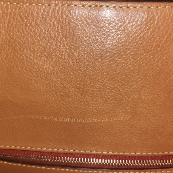 Dooney & Bourke Florentine Large Russell Tote – Tan Leather - Picture 3 of 13